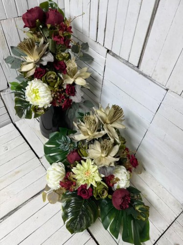 nowoczesne-kwiaty na cmentarz-komplety-wiazanki-komplet na cmentarz-kwiaty na cmentarz-nowosc-eleganckie wiazanki na cmentarz-sztuczne.jpg