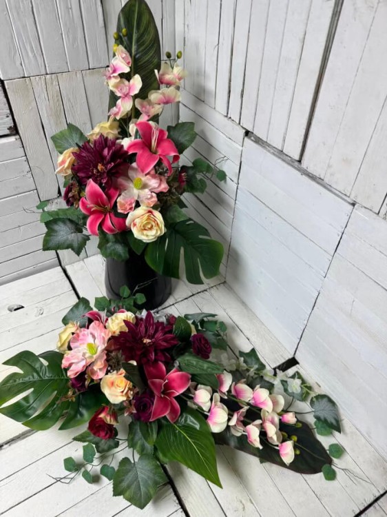 nowosc-kwiaty na cmentarz-bukiet-wiazanka-chryzantema-stroik-kompozycja .jpg