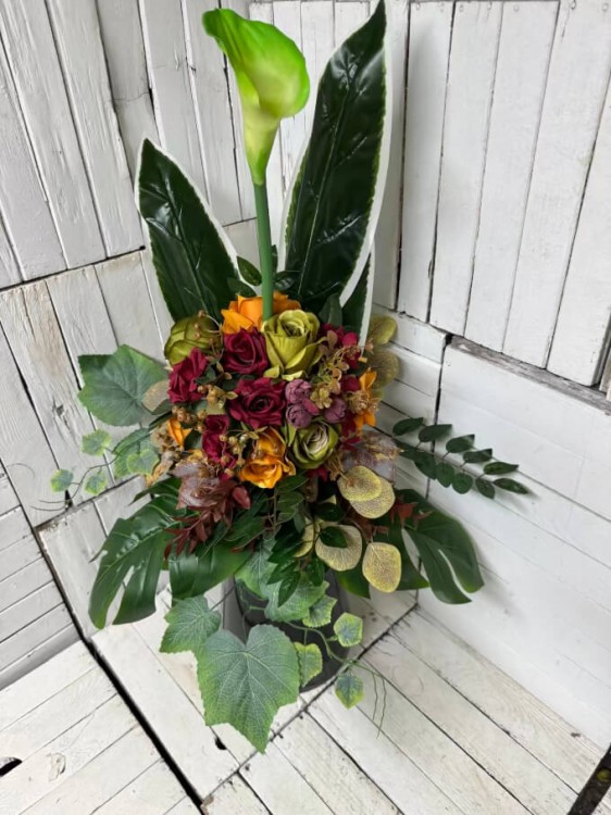 nowosc-kwiaty-sztuczne-kompozycja na cmentarz-kwiaty na grob-stroik na cmentarz-stroik-wiazanka.jpg