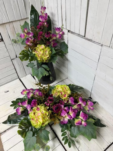 chortensja zielona-komplet na cmentarz-komplet nagrobny-kwiatysztuczne-stroik na cmentarz-bukiet na cmentarz-stroiki-kompozycja na grob.jpg