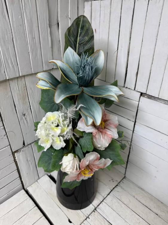 piankowy-bukiet-nowosc-stroik na cmentarz-stroiki na cmentarz-komplet.jpg