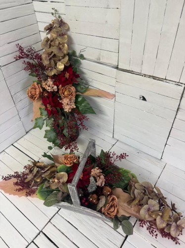 nowoczesne stroiki na cmentarz-kompozycja na cmentarz-stroik-boze narodzenie-swiateczny.jpg