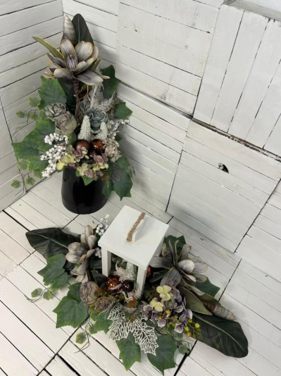 nowoczesna-kompozycja-na-cmentarz-stroik-bukiet-komplet na cmentarz-boze narodzenie-galeria-zdjeia.jpg